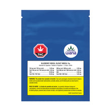 Load image into Gallery viewer, WANA SOUR BLUEBERRY (IND) CHEW - 5MG THC X2