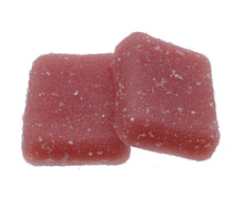 Load image into Gallery viewer, WYLD REAL FRUIT POMEGRANATE 1:1 (H) CHEW-5MG THC:5MG CBD X2