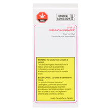 Load image into Gallery viewer, GENERAL ADMISSION PEACH RINGZ (S) 510 - 0.95G