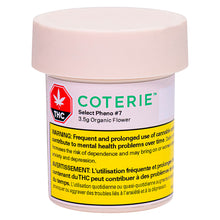 Load image into Gallery viewer, COTERIE SELECT PHENO 7 (H) DRIED - 3.5G