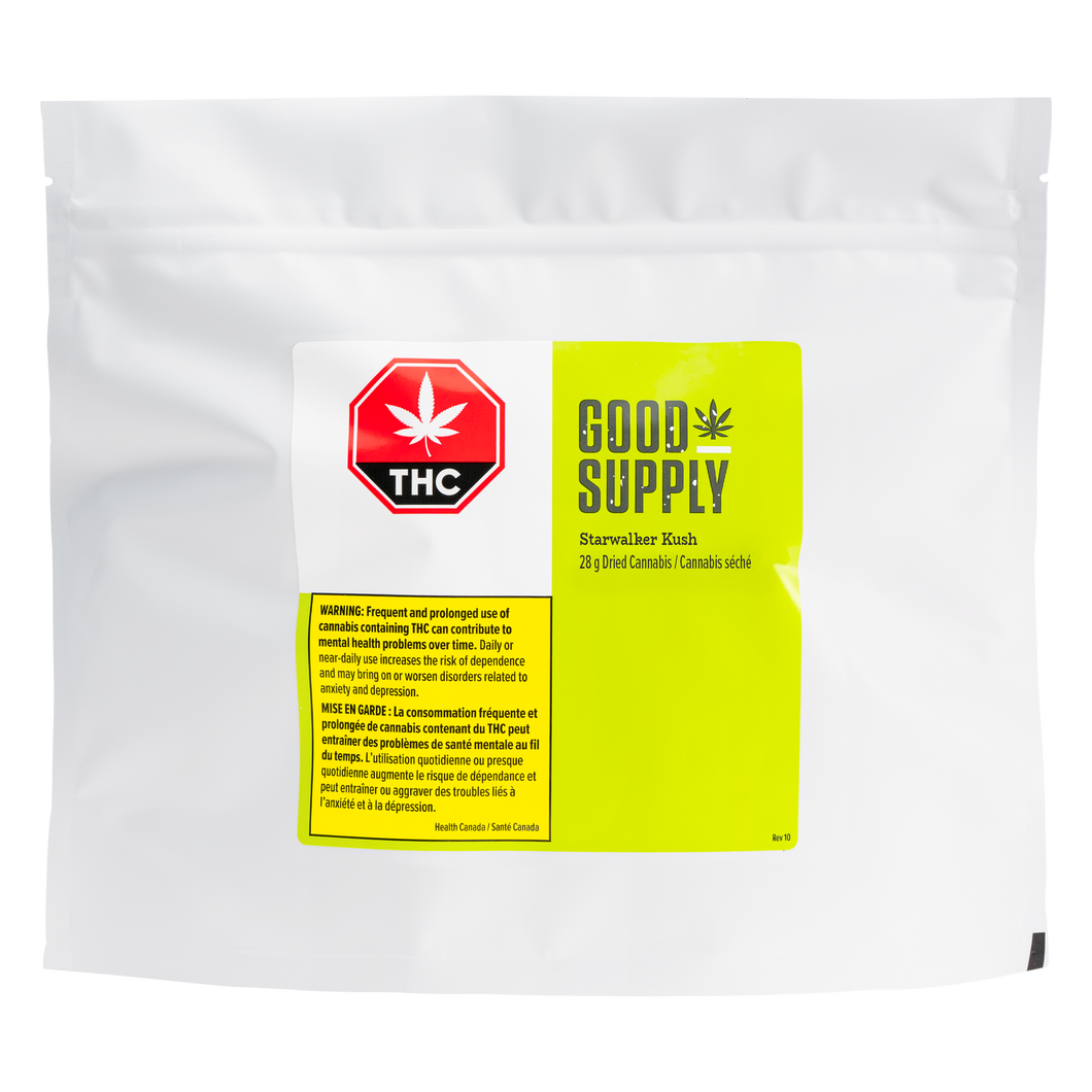 GOOD SUPPLY STARWALKER KUSH (IND) DRIED - 28G