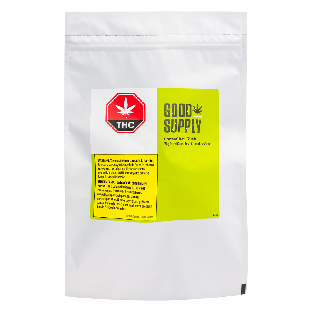 GOOD SUPPLY STARWALKER KUSH (IND) DRIED - 15G