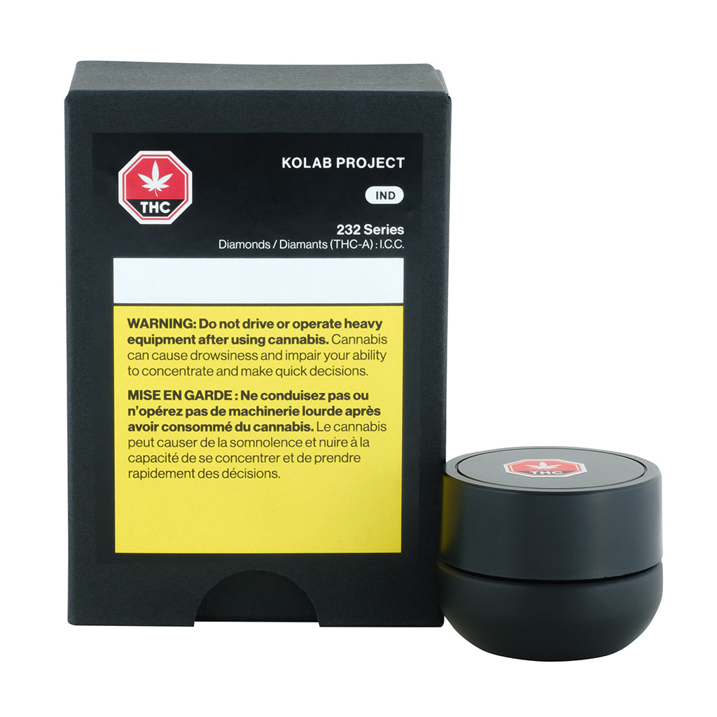 KOLAB PROJECT THCA DIAMONDS (IND) LIVE RESIN - 1G