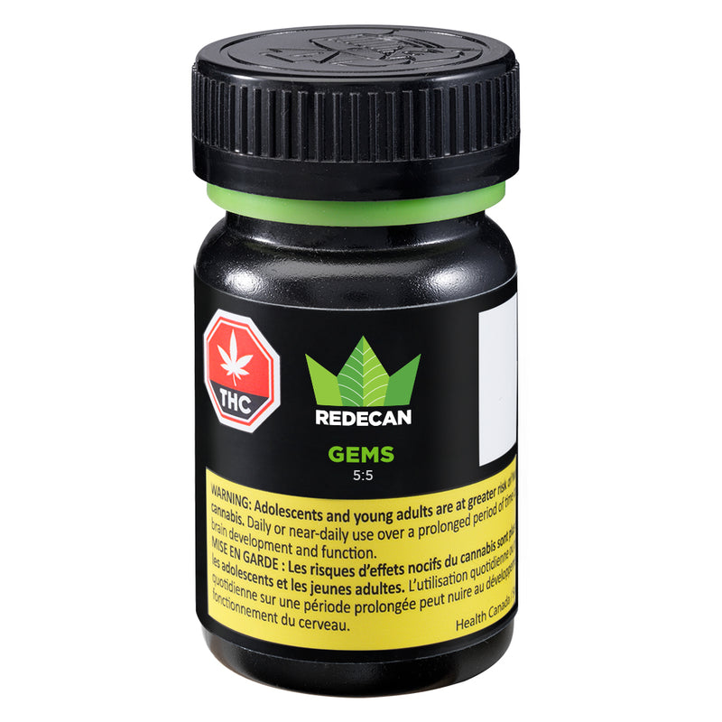 REDECAN GEMS 5:5 (H) SOFT GELS - 5MG THC : 5MG CBD X 15