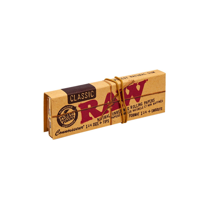 RAW CLASSIC CONNOISSEUR 1 1/4" ROLLING PAPERS