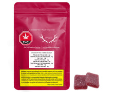 Load image into Gallery viewer, WYLD REAL FRUIT RASPBERRY SOFT (S) CHEW - 5MG THC X 2
