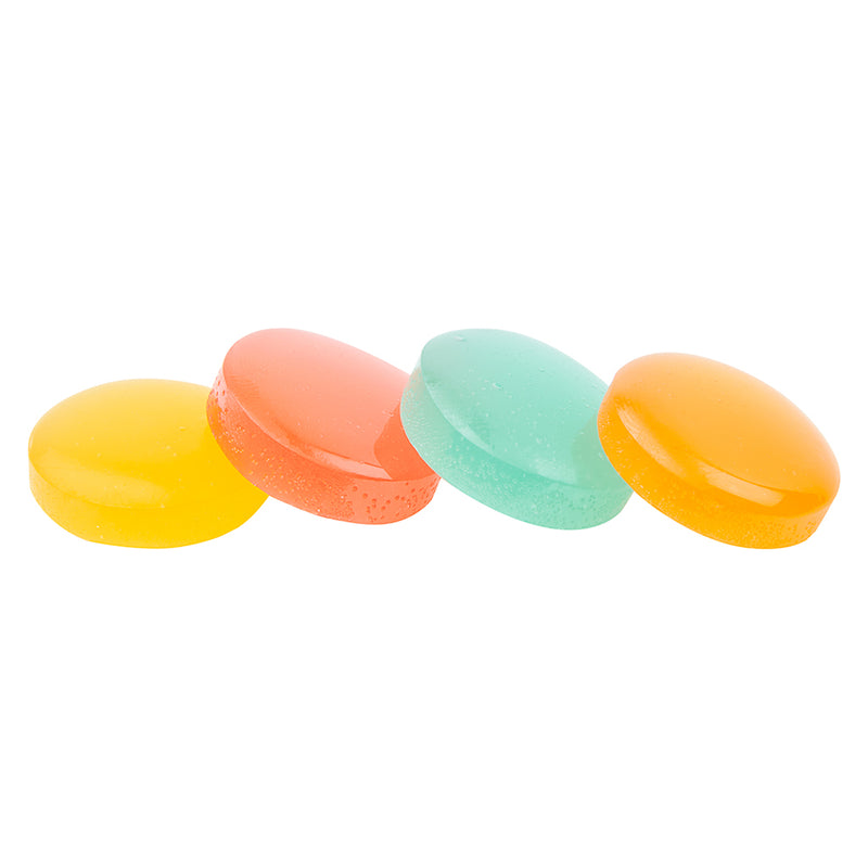 OLLI SUGAR FREE 1:1 TROPICAL FRUIT GEMS (H) CANDY - 4 PACK