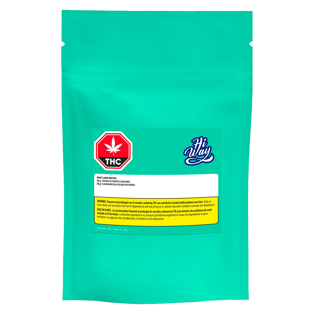 HIWAY FAST LANE SATIVA (S) DRIED - 28G