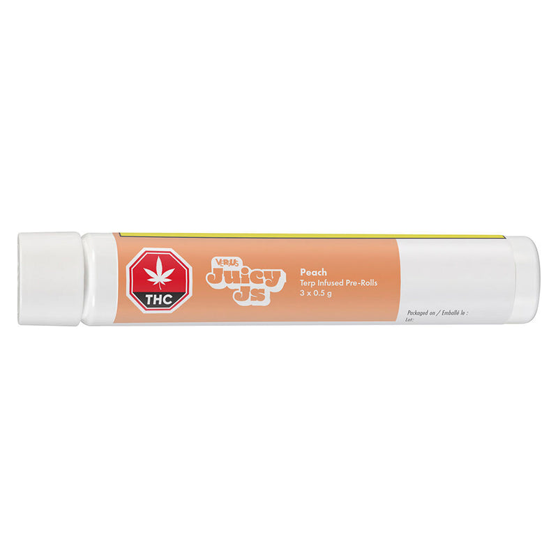 VERSUS JUICY J PEACH TERP (H) INF PRE-ROLL - 0.5G X 3