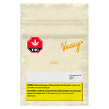 Load image into Gallery viewer, VACAY PINEAPPLE COCONUT (H) CHEW - 2.5 MG THC 7.5 MG CBD X 4
