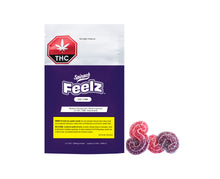 Load image into Gallery viewer, SPINACH BLUEBERRY POMEGRANATE (IND) CHEW - 5MG THC+CBN X 2
