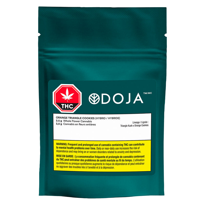 DOJA ORANGE TRIANGLE COOKIES (H) DRIED - 3.5G