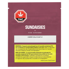 Load image into Gallery viewer, SUNDAISIES CHERRY COLA FLOAT (H) CHEW - 5MG THC: 12MG CBD X2
