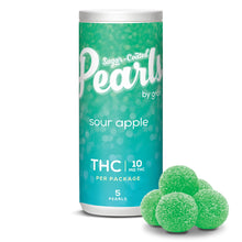 Load image into Gallery viewer, PEARLS BY GRON SOUR APPLE (H) CHEW - 2MG THC X 5
