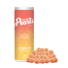 Load image into Gallery viewer, PEARLS BY GRON PEACH MANGO (H) CHEW - 30MG CBD X 25
