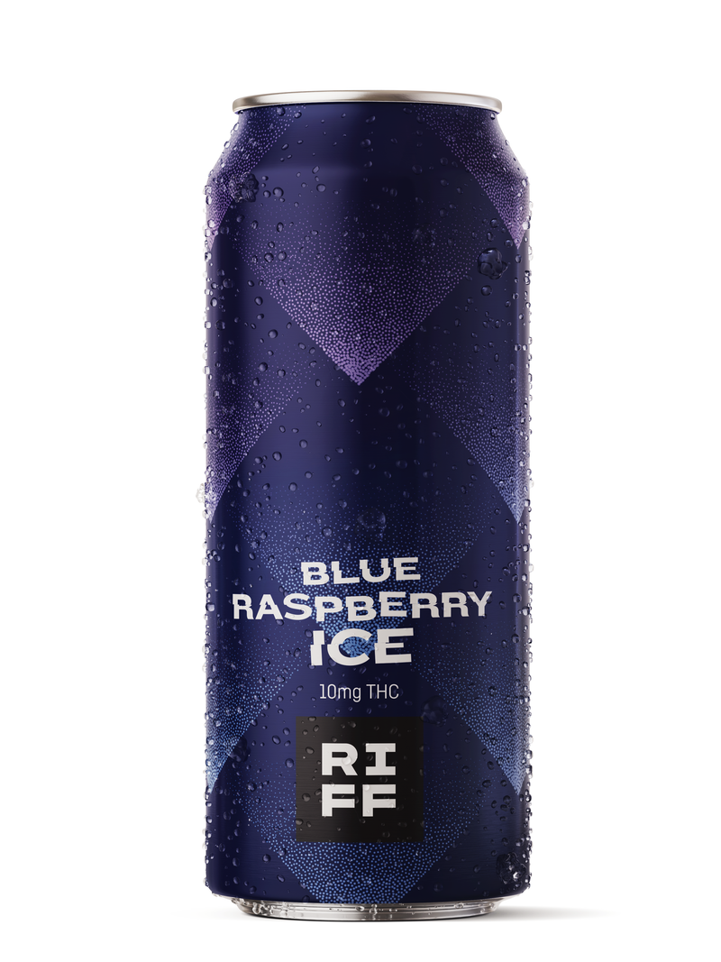 RIFF BLUE RASPBERRY ICE (H) BEV - 10 MG X 355ML