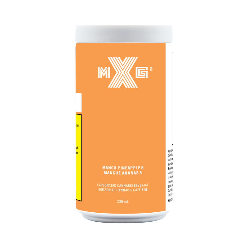 XMG MANGO PINEAPPLE SPARKLING (H) BEV - 10MG THC X 236ML